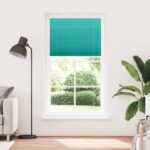 vidaXL Plisovaná roleta petrolejovo zelená 105x200 cm šírka látky 104,4 cm polyester – Obrázok 2