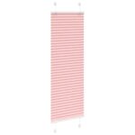 vidaXL Plisovaná roleta ružová 50x100 cm šírka látky 49,4 cm polyester – Obrázok 3