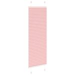 vidaXL Plisovaná roleta ružová 50x100 cm šírka látky 49,4 cm polyester – Obrázok 4