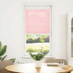 vidaXL Plisovaná roleta ružová 55x100 cm šírka látky 54,4 cm polyester – Obrázok 2