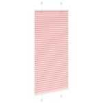 vidaXL Plisovaná roleta ružová 55x100 cm šírka látky 54,4 cm polyester – Obrázok 3