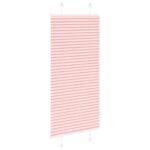 vidaXL Plisovaná roleta ružová 55x100 cm šírka látky 54,4 cm polyester – Obrázok 4