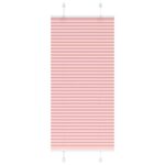 vidaXL Plisovaná roleta ružová 65x100 cm šírka látky 64,4 cm polyester
