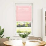 vidaXL Plisovaná roleta ružová 65x100 cm šírka látky 64,4 cm polyester – Obrázok 2