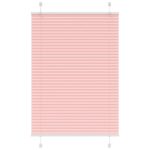 vidaXL Plisovaná roleta ružová 90x100 cm šírka látky 89,4 cm polyester