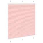 vidaXL Plisovaná roleta ružová 115x100 cm šírka látky 114,4 cm polyester – Obrázok 4