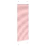 vidaXL Plisovaná roleta ružová 40x150 cm šírka látky 39,4 cm polyester – Obrázok 3