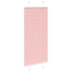 vidaXL Plisovaná roleta ružová 60x150 cm šírka látky 59,4 cm polyester – Obrázok 3