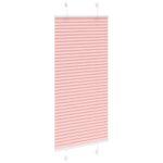 vidaXL Plisovaná roleta ružová 65x150 cm šírka látky 64,4 cm polyester – Obrázok 3