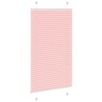 vidaXL Plisovaná roleta ružová 75x150 cm šírka látky 74,4 cm polyester – Obrázok 4