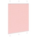 vidaXL Plisovaná roleta ružová 110x150 cm šírka látky 109,4 cm polyester – Obrázok 3