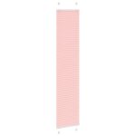 vidaXL Plisovaná roleta ružová 50x200 cm šírka látky 49,4 cm polyester – Obrázok 3
