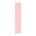 vidaXL Plisovaná roleta ružová 50x200 cm šírka látky 49,4 cm polyester – Obrázok 4