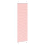 vidaXL Plisovaná roleta ružová 55x200 cm šírka látky 54,4 cm polyester – Obrázok 3