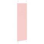 vidaXL Plisovaná roleta ružová 55x200 cm šírka látky 54,4 cm polyester – Obrázok 4