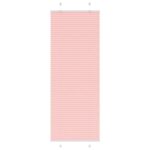 vidaXL Plisovaná roleta ružová 70x200 cm šírka látky 69,4 cm polyester