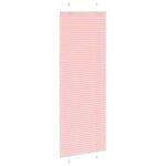 vidaXL Plisovaná roleta ružová 70x200 cm šírka látky 69,4 cm polyester – Obrázok 3