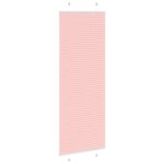 vidaXL Plisovaná roleta ružová 70x200 cm šírka látky 69,4 cm polyester – Obrázok 4