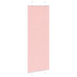 vidaXL Plisovaná roleta ružová 80x200 cm šírka látky 79,4 cm polyester – Obrázok 3