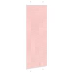 vidaXL Plisovaná roleta ružová 80x200 cm šírka látky 79,4 cm polyester – Obrázok 4