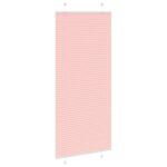 vidaXL Plisovaná roleta ružová 90x200 cm šírka látky 89,4 cm polyester – Obrázok 4