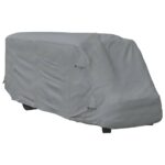 vidaXL Plachty na obytné autá, sivé, 730x235x275 cm, netkaná textília – Obrázok 4