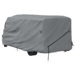 vidaXL Plachty na obytné autá, sivé, 730x235x275 cm, netkaná textília – Obrázok 8