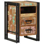 vidaXL Nočný stolík 40x40x59 cm masívne recyklované drevo – Obrázok 13