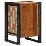 vidaXL Nočný stolík 40x40x59 cm masívne recyklované drevo – Obrázok 5