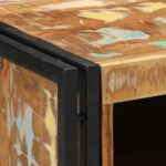 vidaXL Nočný stolík 40x40x59 cm masívne recyklované drevo – Obrázok 6