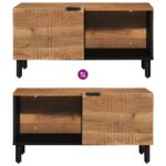 vidaXL Konferenčný stolík 80x50x40 cm masívne akáciové drevo – Obrázok 6