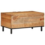 vidaXL Konferenčný stolík 80x50x40 cm masívne akáciové drevo – Obrázok 5
