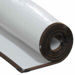 vidaXL Priehľadná plachta s očkami 1x5 m polyetylénová