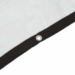 vidaXL Priehľadná plachta s očkami 1x6 m polyetylénová – Obrázok 7