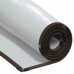 vidaXL Priehľadná plachta s očkami 1x8 m polyetylénová