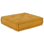 vidaXL Modulárna pohovka, žltá 70x70x54, látková – Obrázok 7