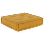 vidaXL Modulárna pohovka, žltá 70x70x36, látková – Obrázok 6