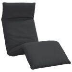 vidaXL Skladacie ležadlo čierne 175x54x8,5 cm oxfordská látka – Obrázok 2