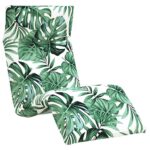 vidaXL Skladacie ležadlo s listovým vzorom 175x54x8,5 cm, oxfordská látka – Obrázok 2