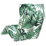 vidaXL Skladacie ležadlo s listovým vzorom 175x54x8,5 cm, oxfordská látka – Obrázok 6