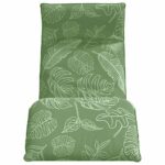vidaXL Skladacie ležadlo s listovým vzorom 175x54x8,5 cm, oxfordská látka – Obrázok 4