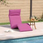 vidaXL Skladacie ležadlo ružové 175x54x8,5 cm oxfordská látka – Obrázok 3