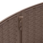 vidaXL Vianočná sukňa na stromček hnedá Ø65x23 cm plastová – Obrázok 8