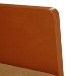 vidaXL Rozkladacia pohovka s podrúčkami, hnedá, 55 cm, zamatová – Obrázok 6
