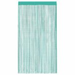 vidaXL Šnúrkové závesy 2 ks tyrkysové 100x250 cm – Obrázok 4