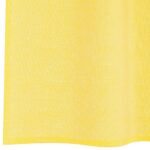 vidaXL Voálové závesy so slučkami, 2 ks, žlté, 140x225 cm – Obrázok 6
