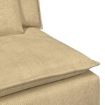 vidaXL Modulárna opierka na ruky s vankúšmi, sivozelená, 100 cm – Obrázok 8