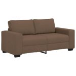 vidaXL 2-miestna pohovka hnedá 180x77x82 cm látková – Obrázok 2