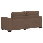 vidaXL 2-miestna pohovka hnedá 180x77x82 cm látková – Obrázok 6