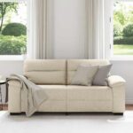 vidaXL 2-miestna pohovka 180x81x84 cm, ľanová – Obrázok 3